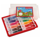 Stabilo trio jumbo schoolverpakking ergonomische viltstiften - 144dlg.
