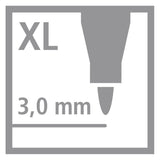 Stabilo trio jumbo schoolverpakking ergonomische viltstiften - 144dlg.