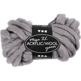 Creativ Company XL yarn from Acryl - Gray, 15m