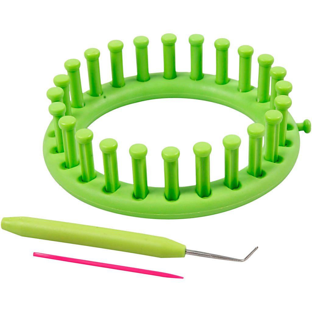 Creativ company knitting loom, d 12 cm, 1 stuk
