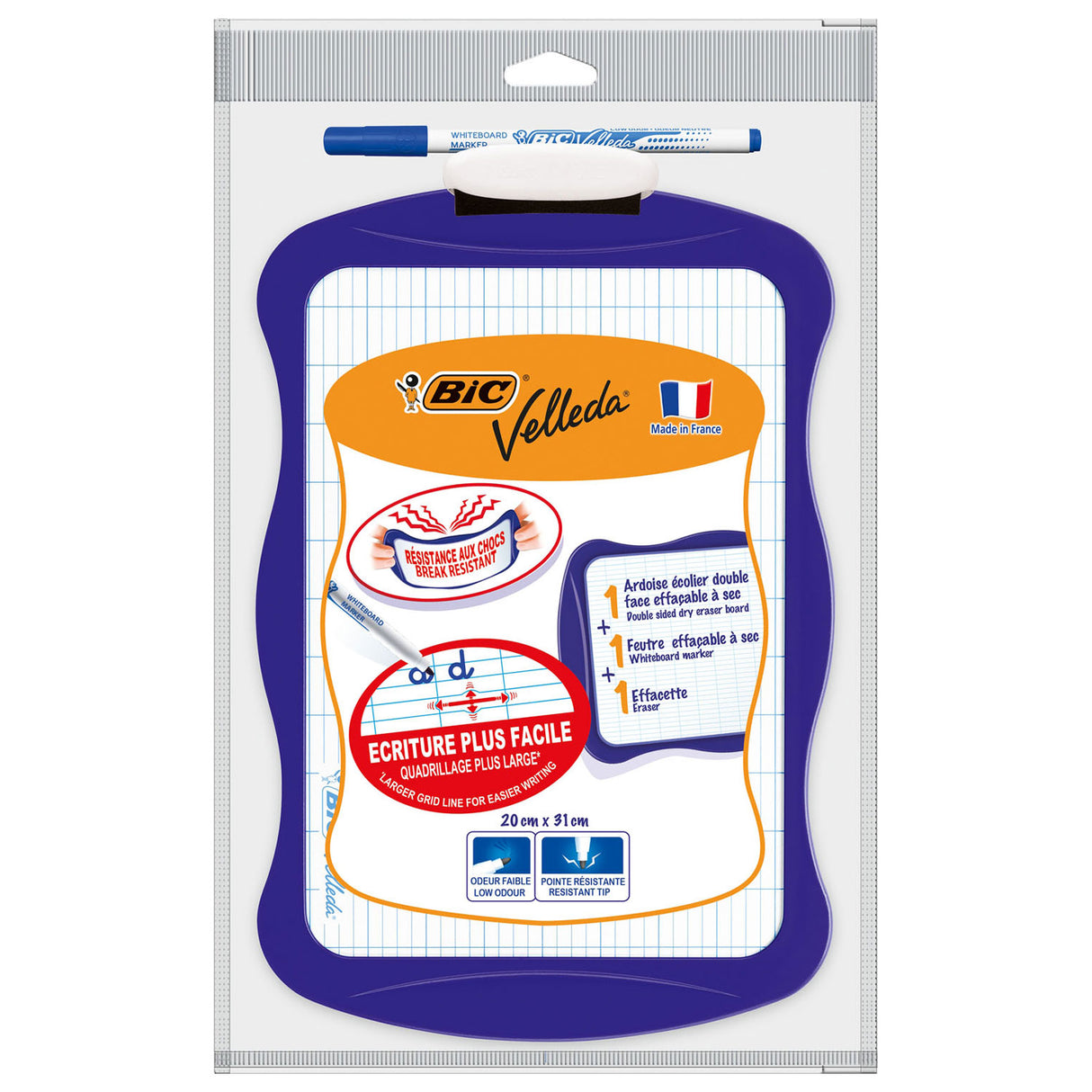 Bic Vededa Whiteboard mat Wiper a Marker