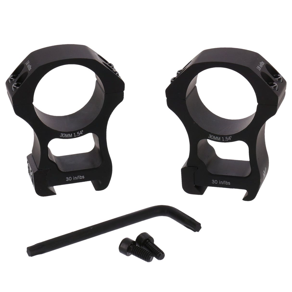 Vortex pro series mounting rings pr30-xh 30 mm extra high