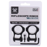 Vortex pro series mounting rings pr30-xh 30 mm extra high