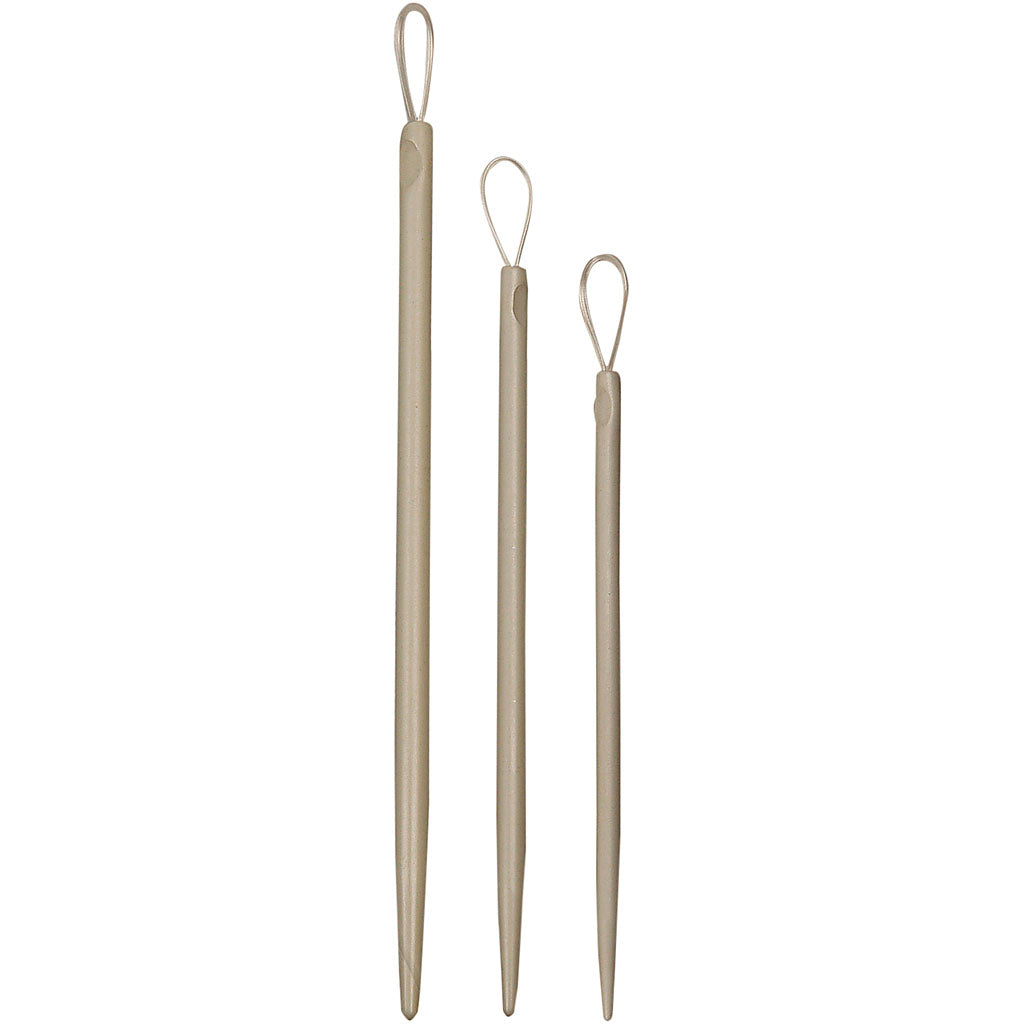Creativ company garennaald, l: 6+7+8,5 cm, 3 stuk 1 doos
