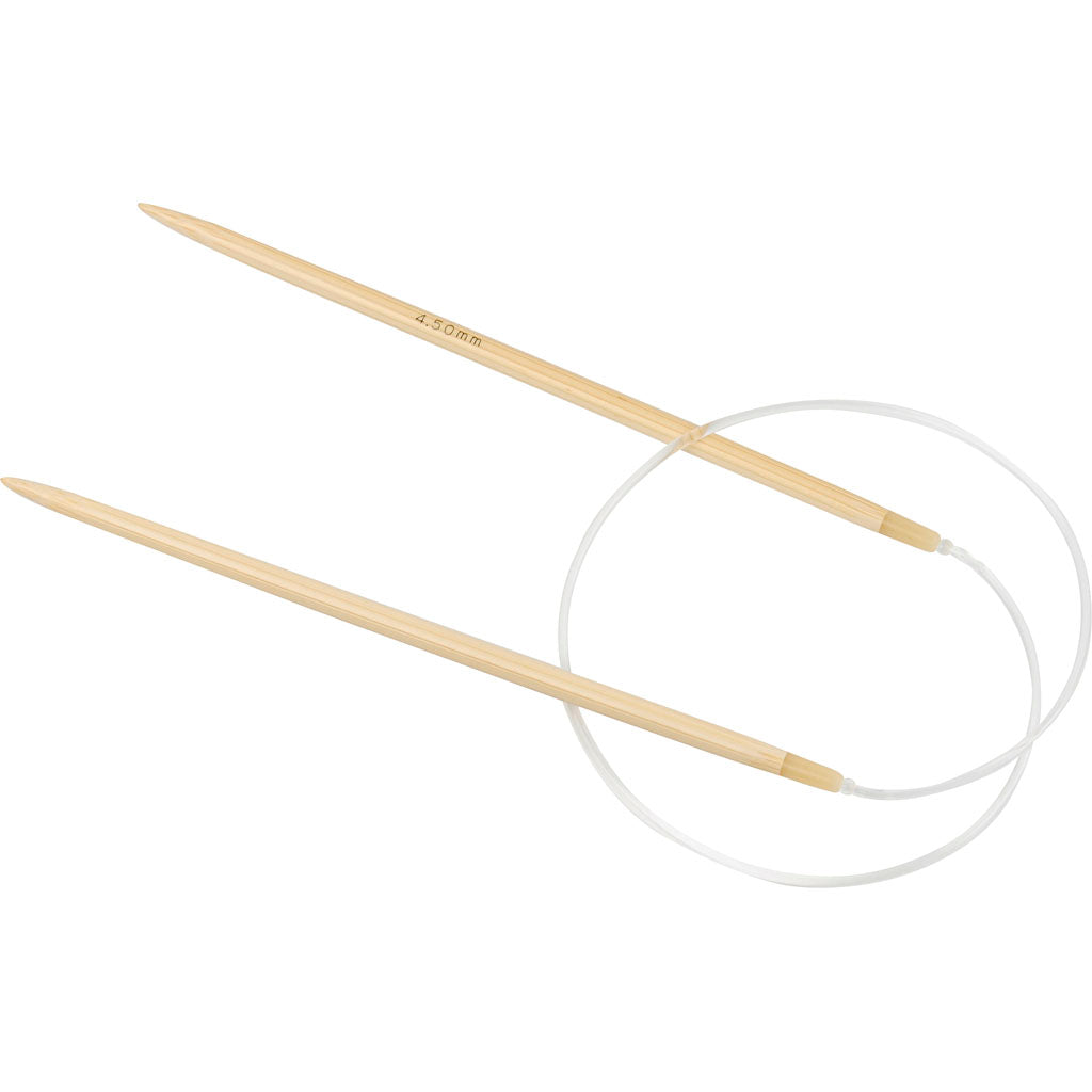 Creativ company rond breinaalden, l: 60 cm, afm 4,5 mm, 1 stuk