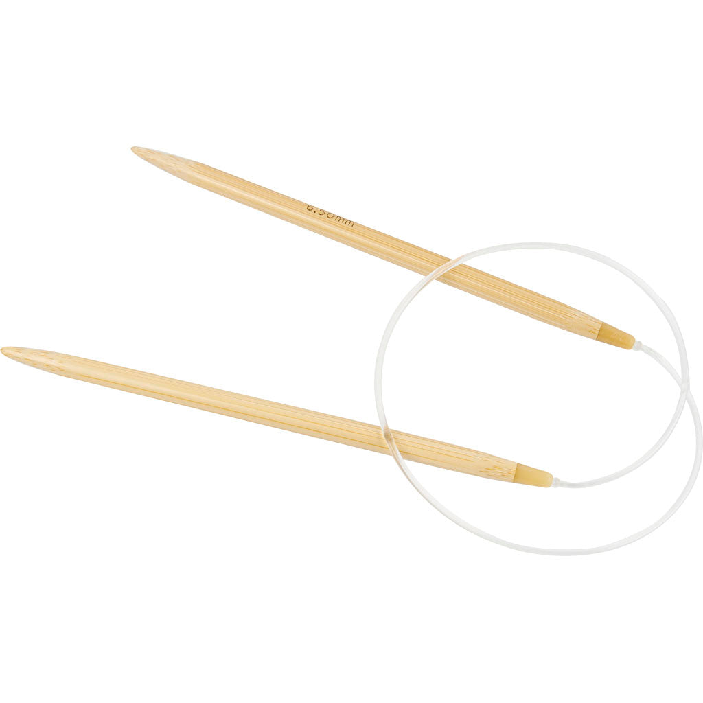 Creativ company rond breinaalden, l: 60 cm, afm 6,5 mm, 1 stuk