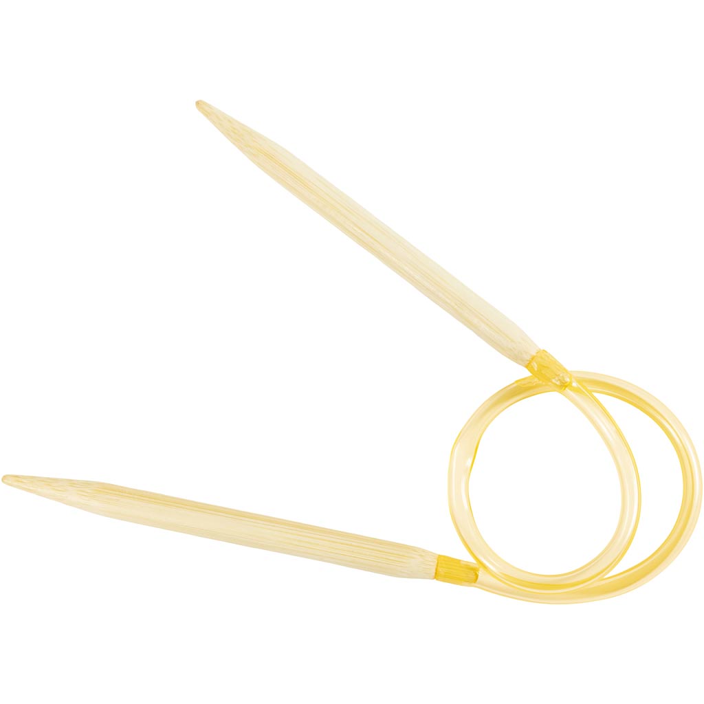 Creativ company rond breinaalden, l: 40 cm, afm 7 mm, 1 stuk