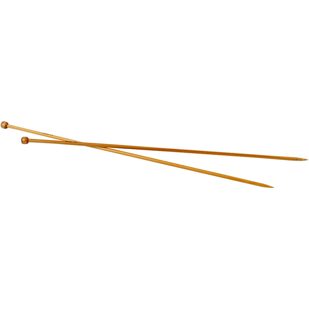 Creativ company knitting needles, length 35 cm, size 4.5 mm, 1 pair