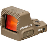 Vortex micro red dot defender-ccw 3 moa tan