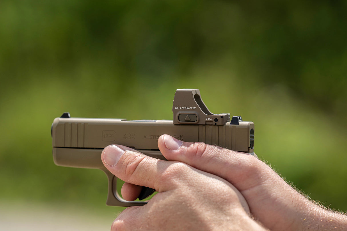 Vortex micro red dot defender-ccw 3 moa tan