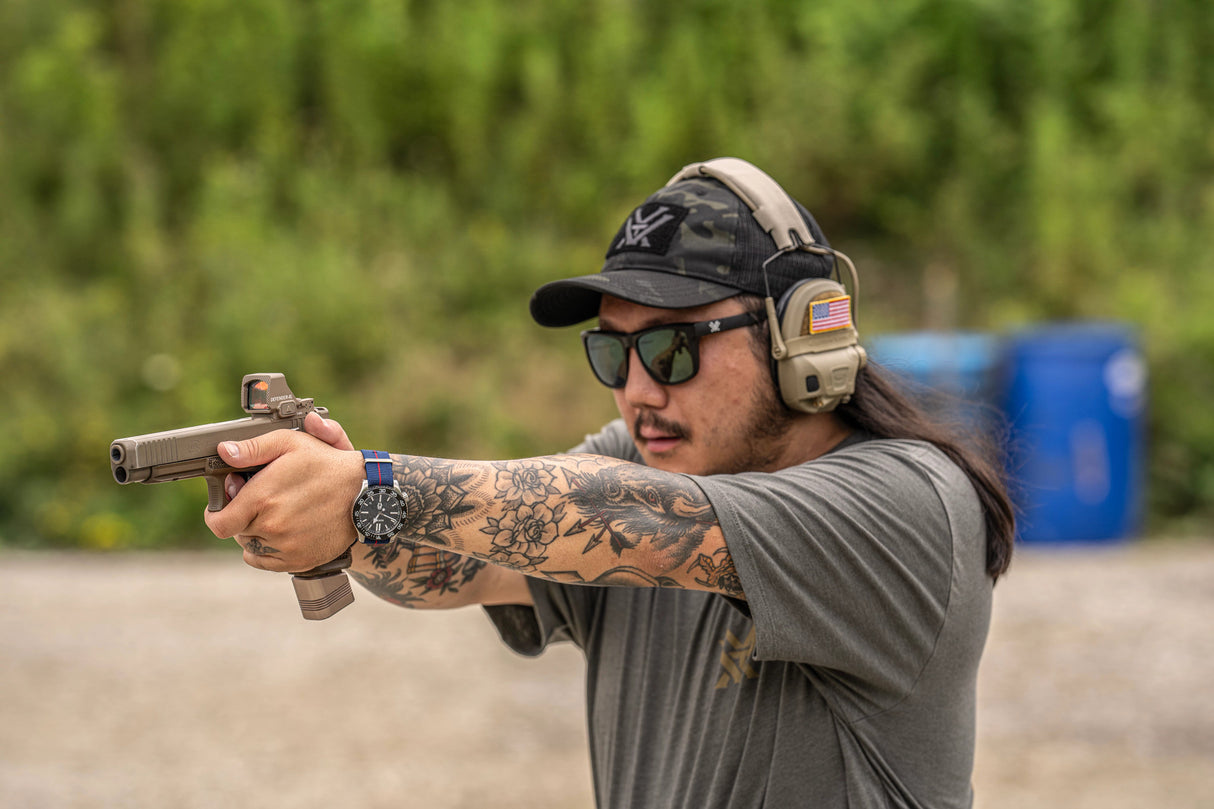 Vortex micro red dot defender-xl 5 moa tan