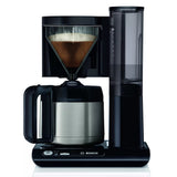 Bosch tka8a053 styline coffee maker black stainless steel
