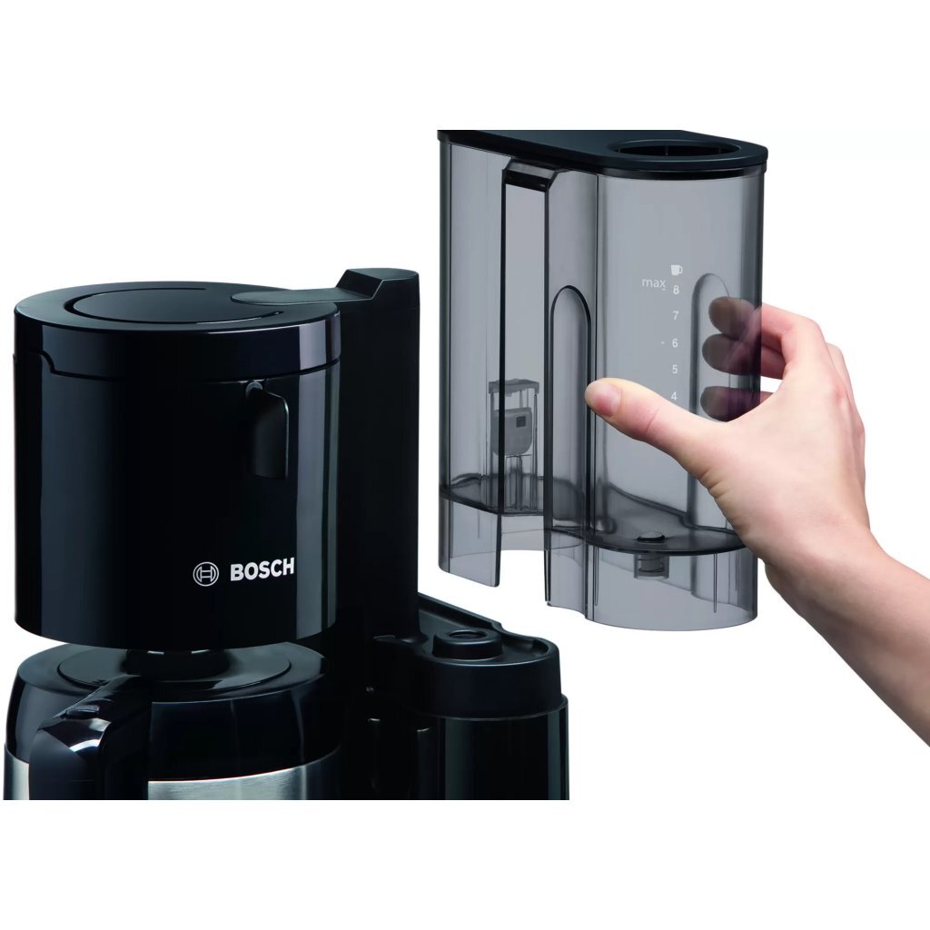 Bosch tka8a053 styline coffee maker black stainless steel
