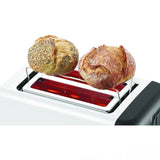 Bosch Tat3P421 Designline Toaster White Black