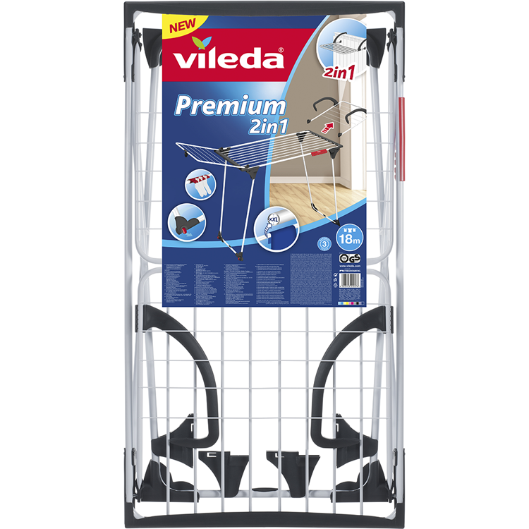 Vileda stendino premium 2 in 1 18 metri