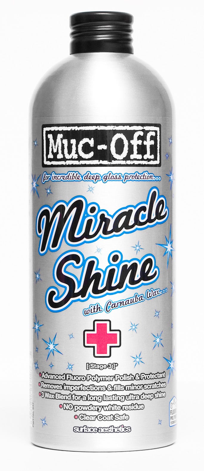Muc-off miracle blizgesio lakas ir apsauginė priemonė 500ml