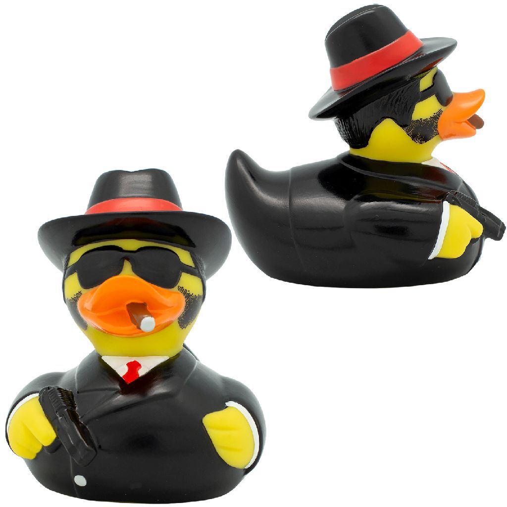 Lilalu as the boss rubber duck