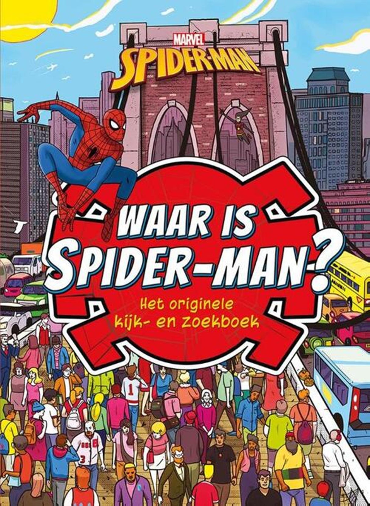 Deltas Wo ist Spider-Man? Suchbuch