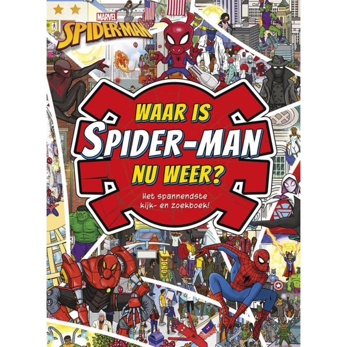 Deltas waar is spider-man nu weer? zoekboek