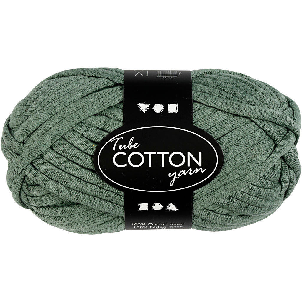 Creativ company textile yarn, length 45 m, dark green, 100 g, 1 ball
