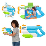 Splash water pistol with double barrel power, 1080ml