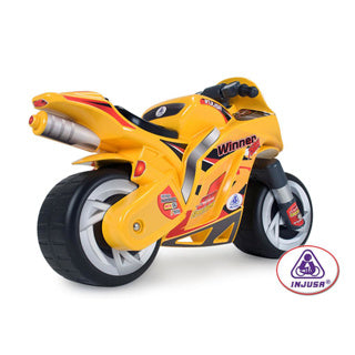 Injusa balance bike motor speed bike yellow