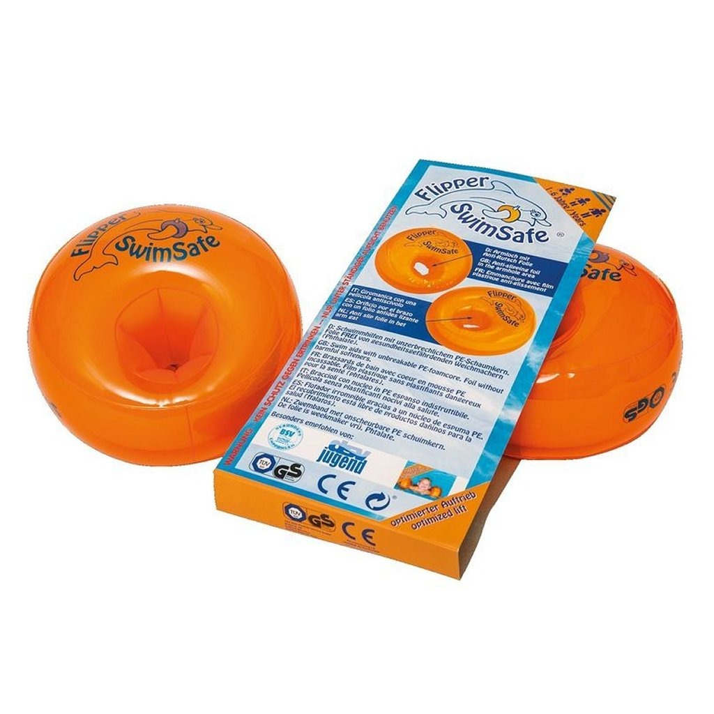 Swimsafe Swimming Pussies Flipper Oranje 2 kusy