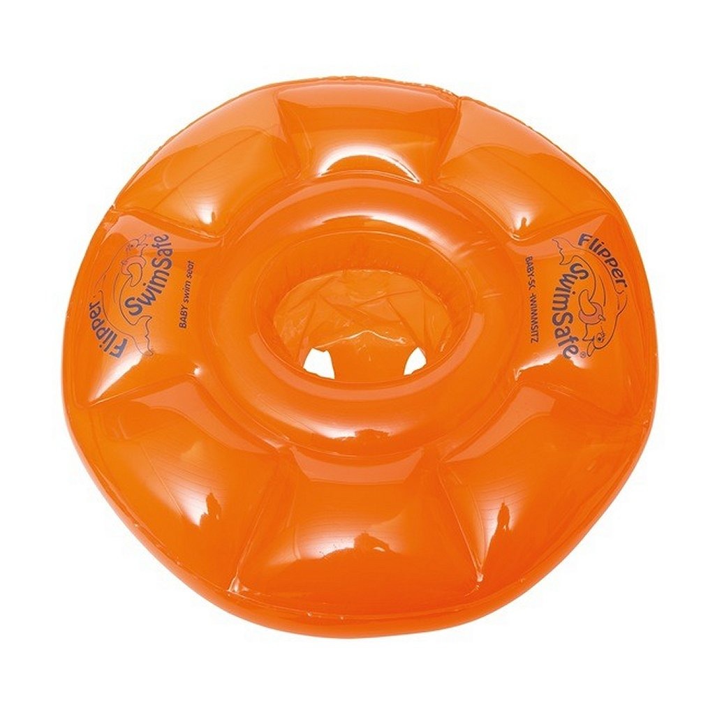Swimsafe Baby Swim Ring Flipper Orange