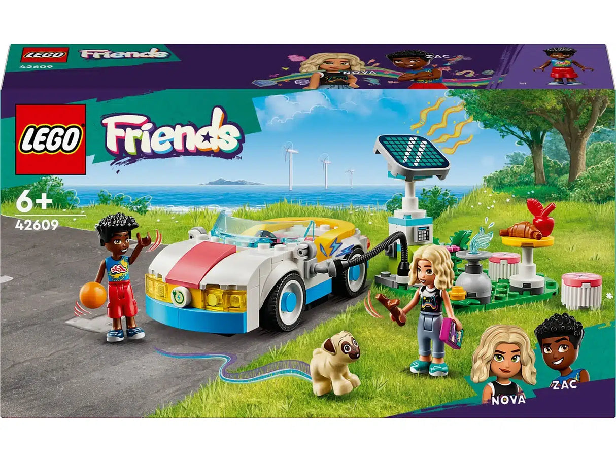LEGO LEGO Friends 42609 Carro elétrico e ponto de carregamento