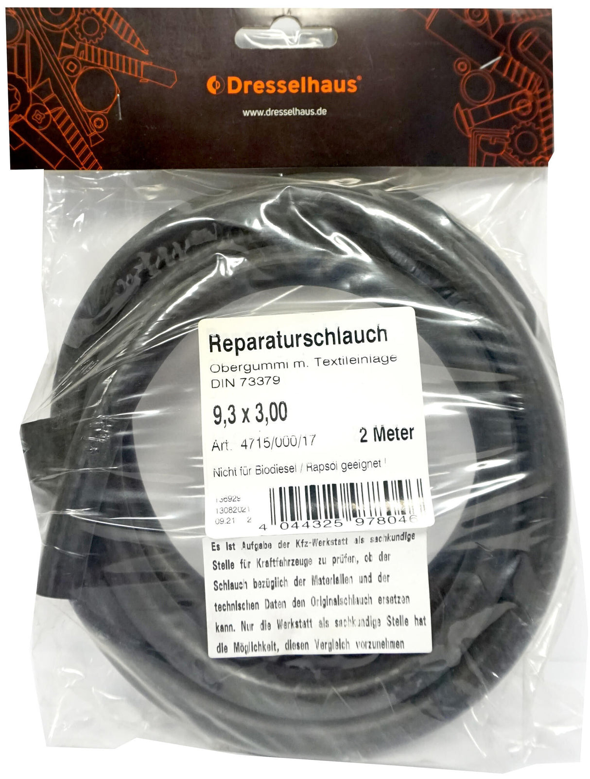 Dresselhaus brandstofslang 4715