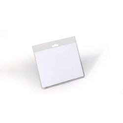 Durable name badge 8135 90x60mm transparent closed