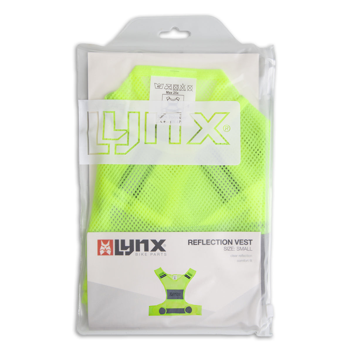 Reflection Vest unisex yellow size S