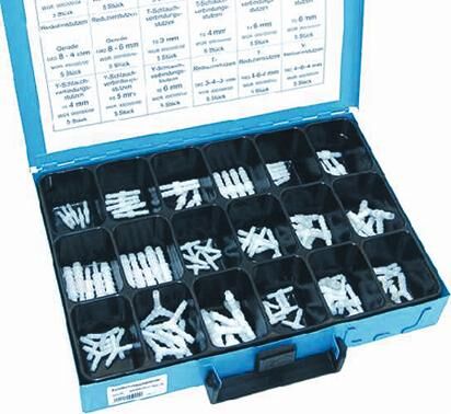 Dresselhaus slangverbinding assortiment sort.hose connector plastic