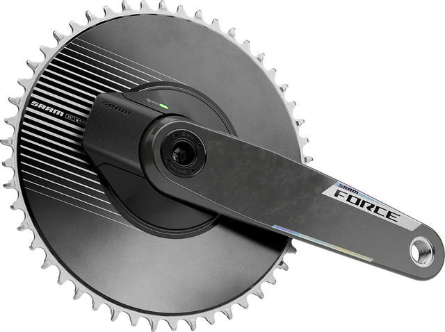 Sram force e1 aero dub 1x12- 13-speed carbon powermeter crankset