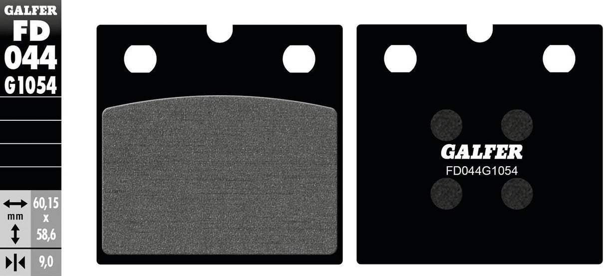 Galfer brake pads fd044 brake pad fd044 g1054 organic