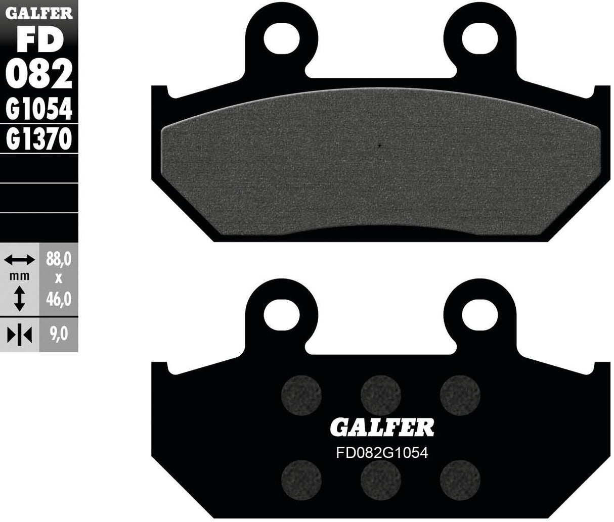 Galfer remblokken fd082
