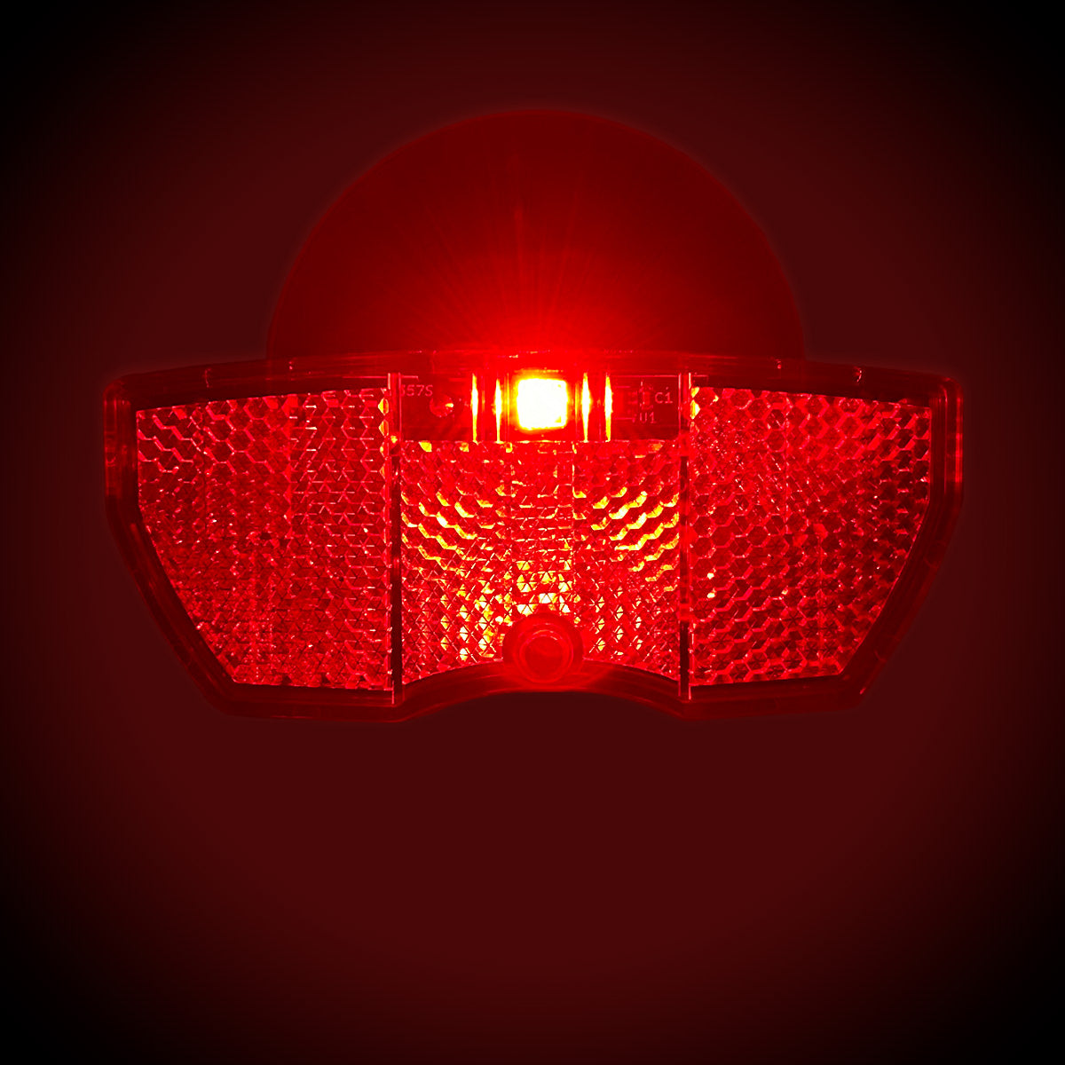 Lynx Small LED rear light 50-80 mm, incl batteries