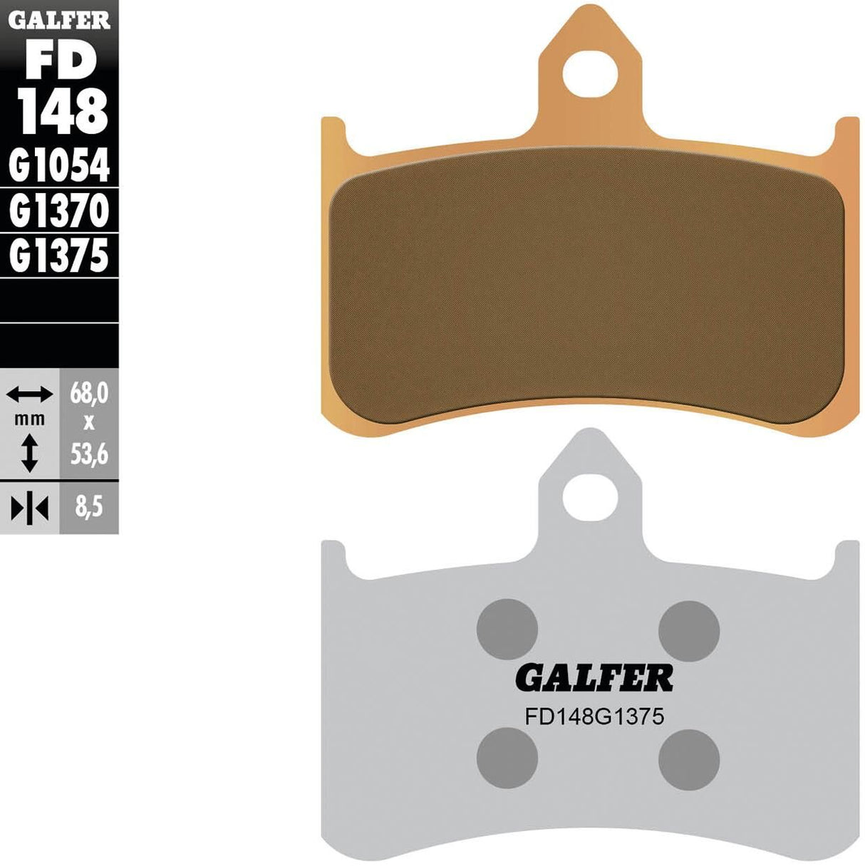 Galfer remblokken fd148