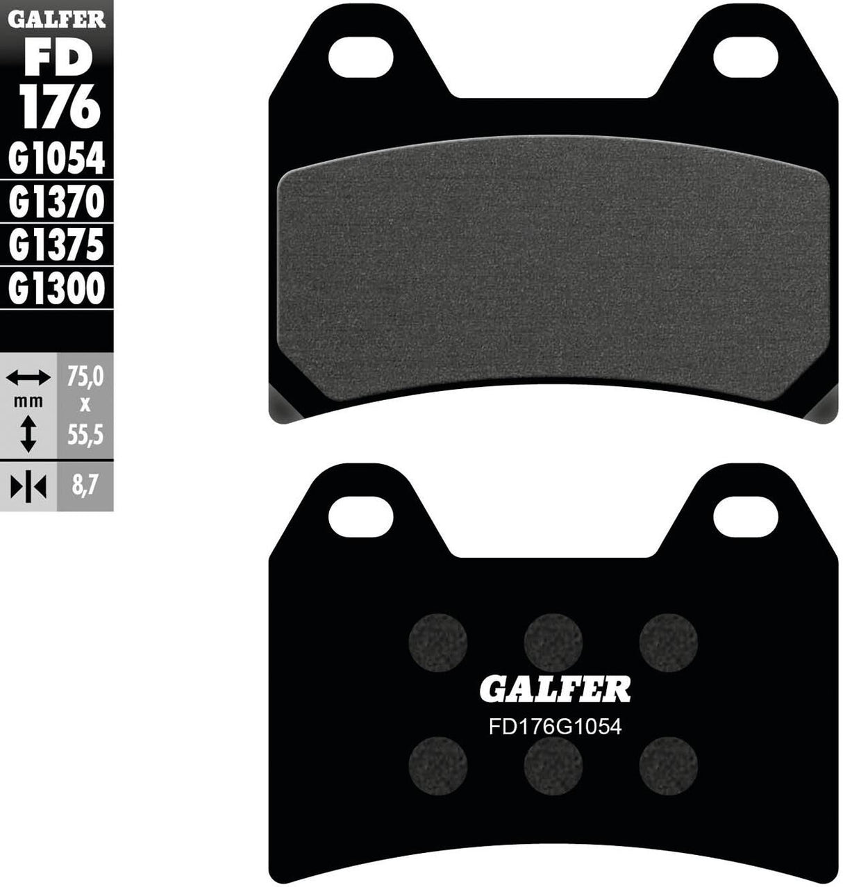 Galfer remblokken fd176