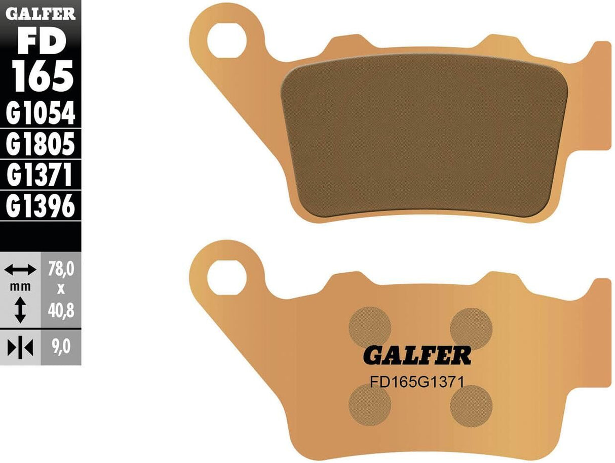 Galfer remblokken fd165