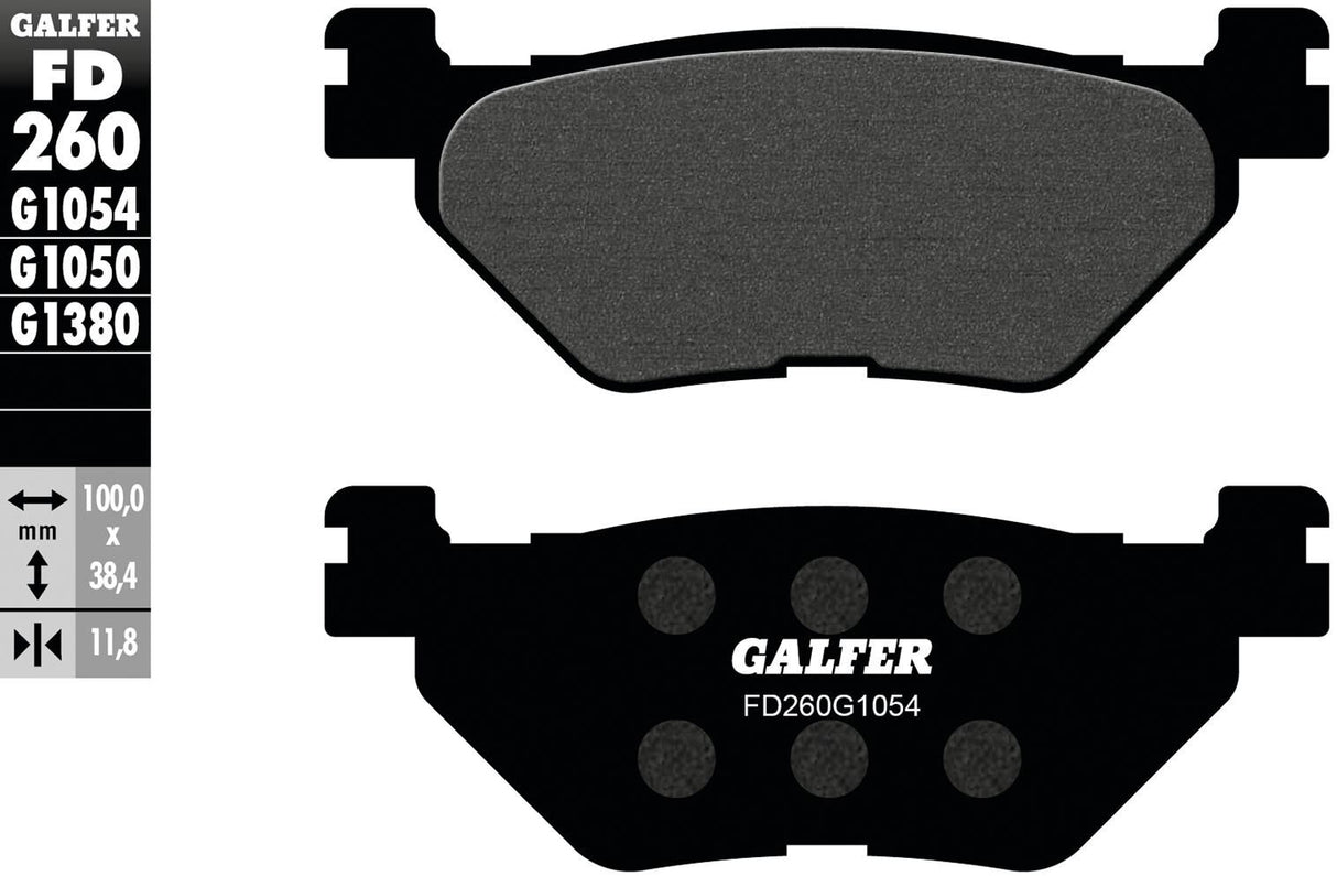 Galfer remblokken fd260