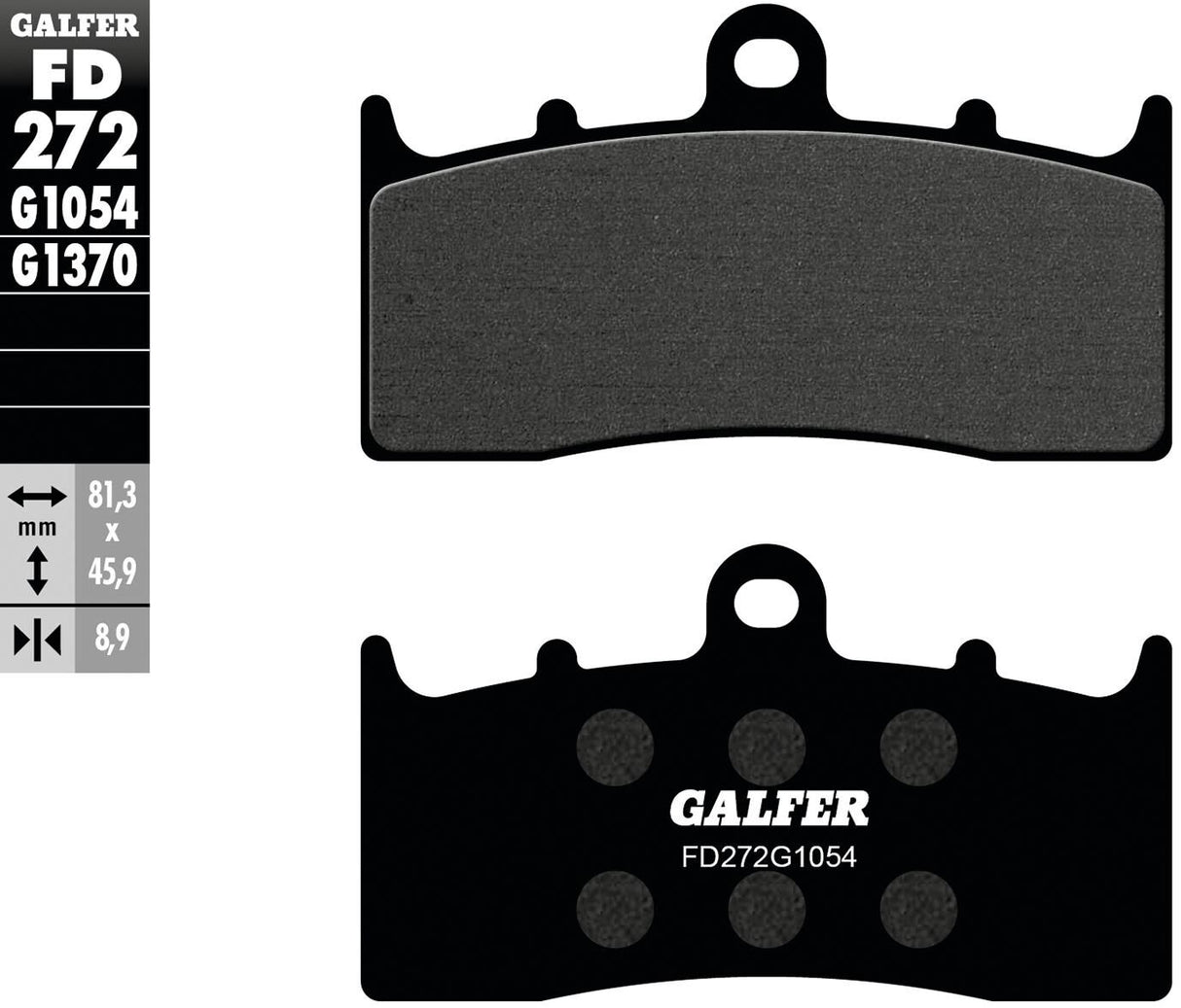 Galfer remblokken fd272
