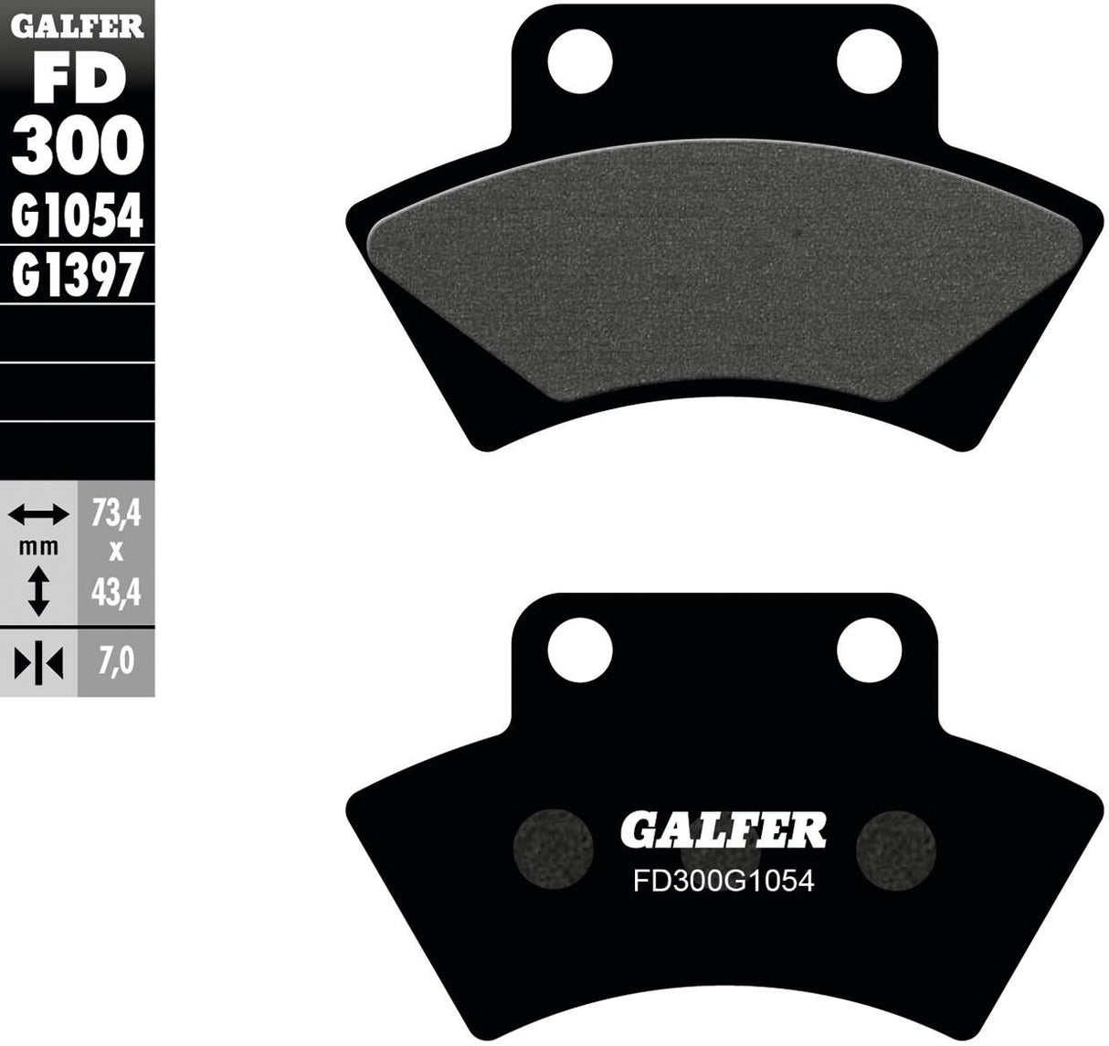 Galfer remblokken fd300