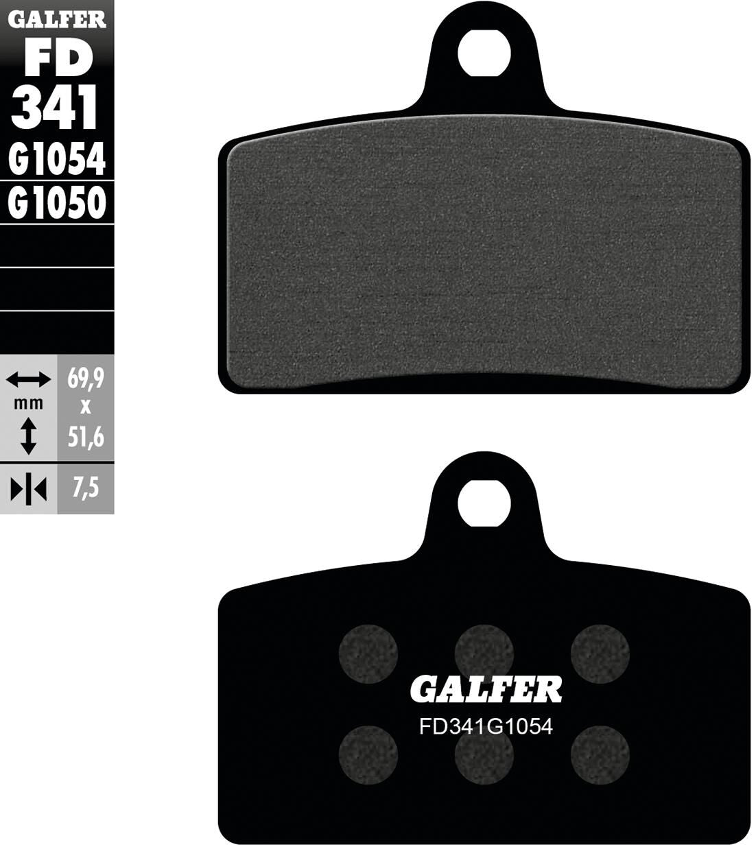 Galfer remblokken fd341