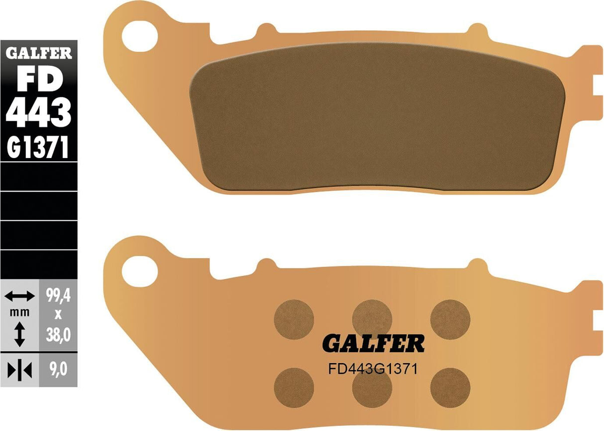 Galfer remblokken fd443