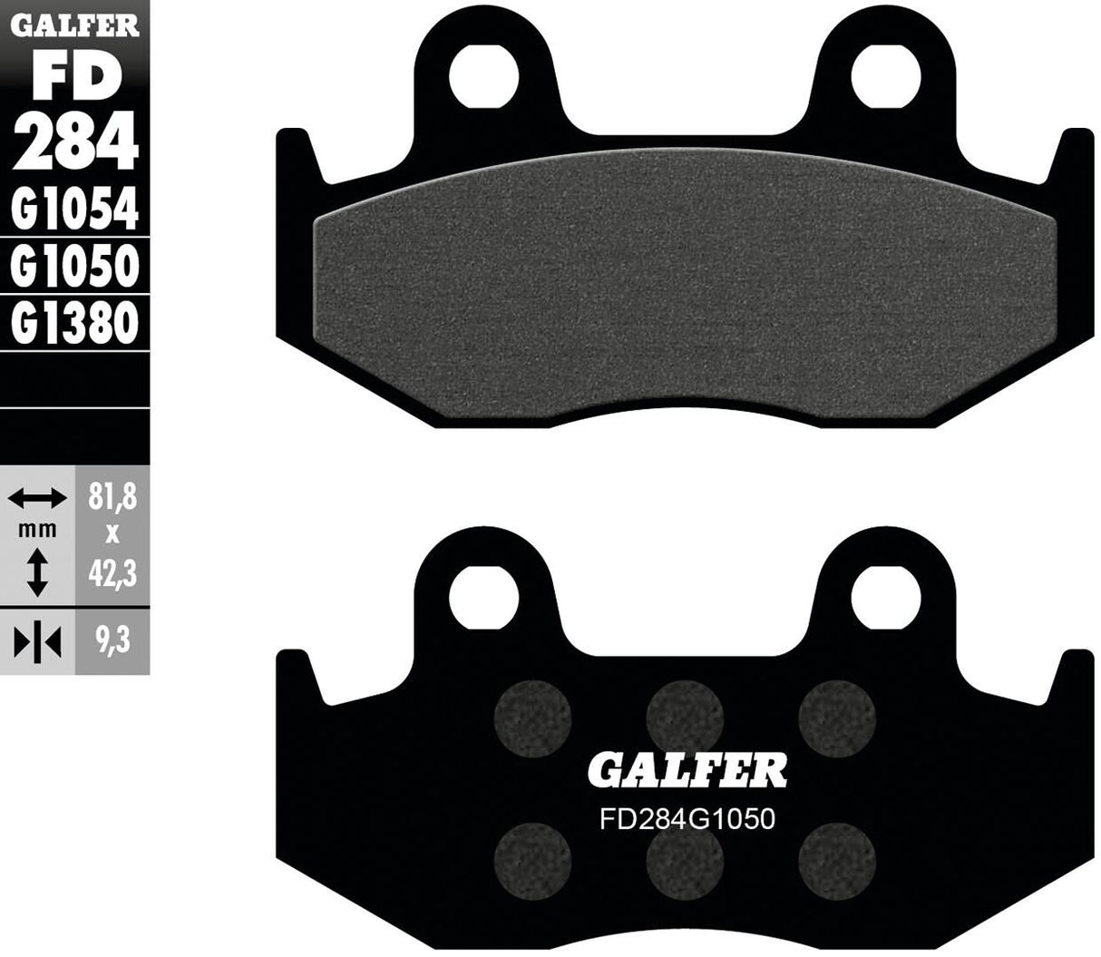 Galfer remblokken fd284