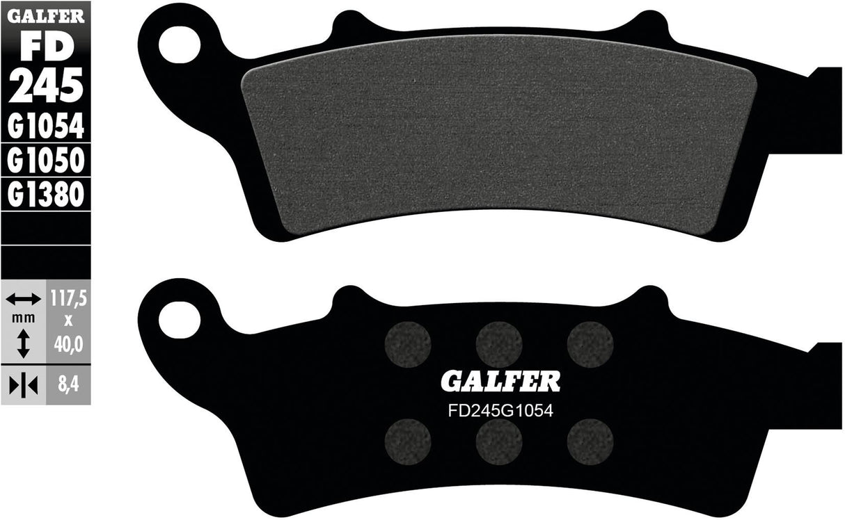 Galfer remblokken fd245 brake pad fd245 g1054 organic