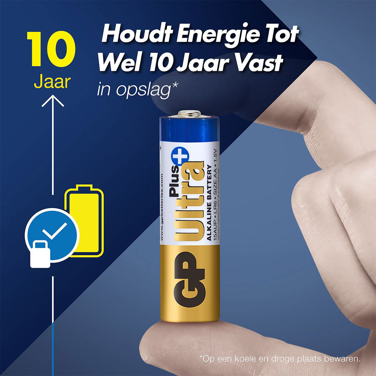 GP Ultra plus Alkalin AA Batterien 4pk