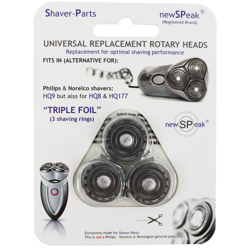 Shaver-Parts Scheerhoofd Alt HQ9 HQ177