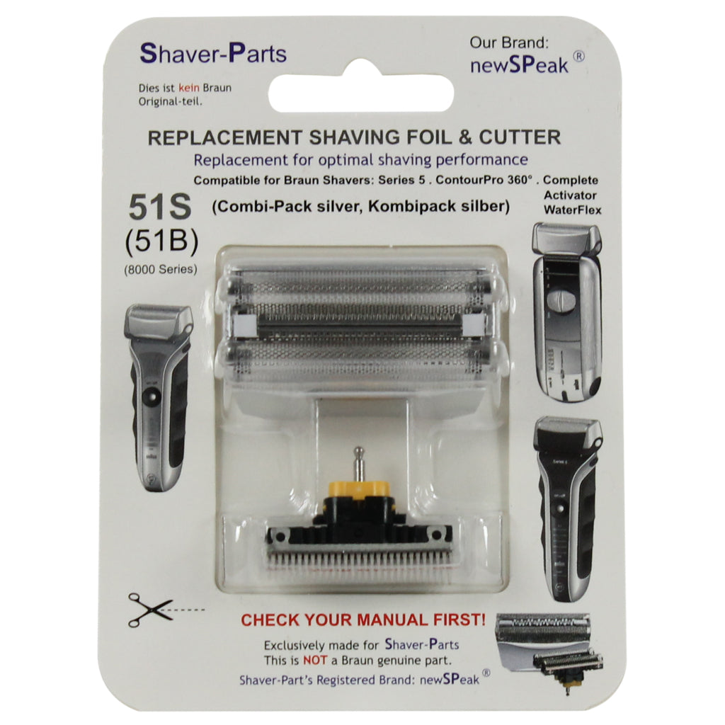 Shaverts shaver-pièces combipack alt 51s